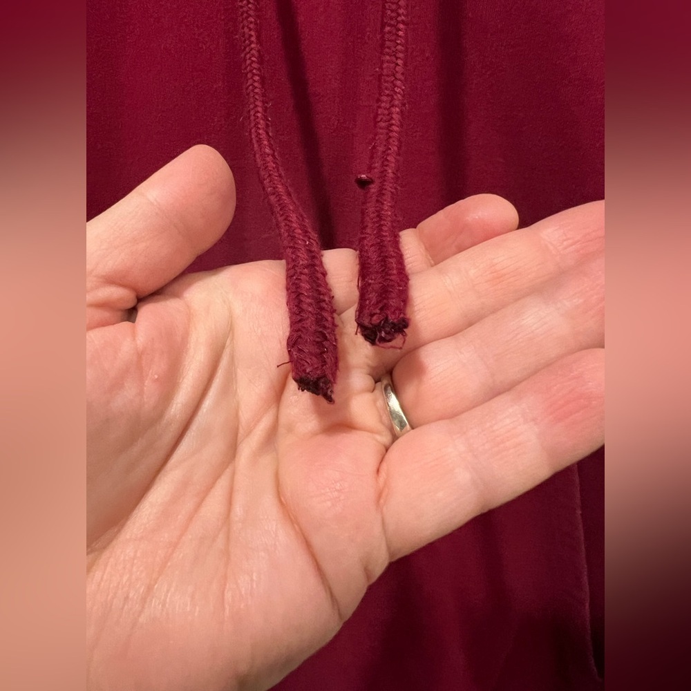 The North Face Deep Red Hoodie - Picture 6 of 8